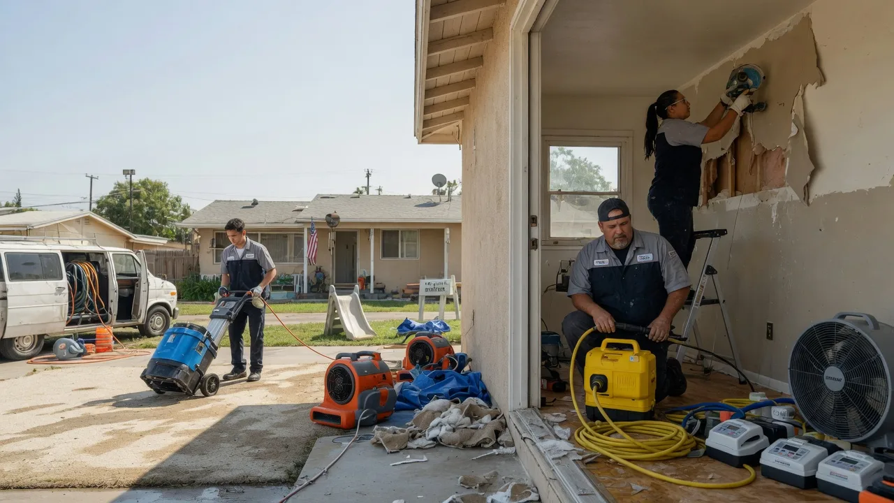 Water Damage Restoration in Comstock, TX near me